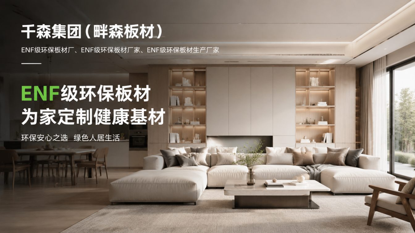 青州为全屋定制提供环保板材方案